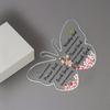 2D Flat Acrylic Butterfly Shaped Desk Decor Plaque, Inspirational Scripture Gifts, Suitable for Wall Decoration, Porch, Room, Villa, Accents Home, Hal
