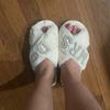 Women Home Furry Slippers Fork Strap Bride Wedding MRS Slippers Cozy Indoor Footwear