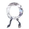 Zhonggao Youpin 2025 new spring, summer and autumn thin headscarf double-sided printed silk scarf square scarf