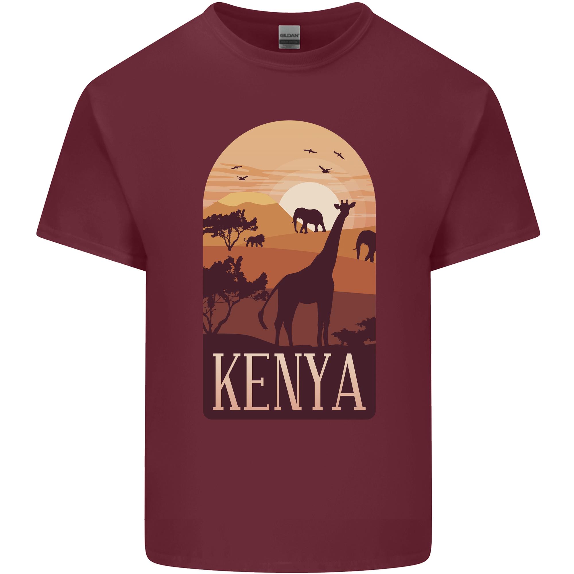 Kenya Safari Unisexs Light Cotton TShirt S
