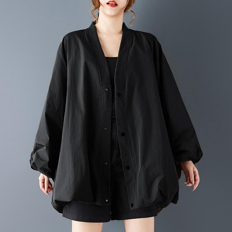plus size vintage jackets for women causal loose spring autumn Jacket Coat Outerwear