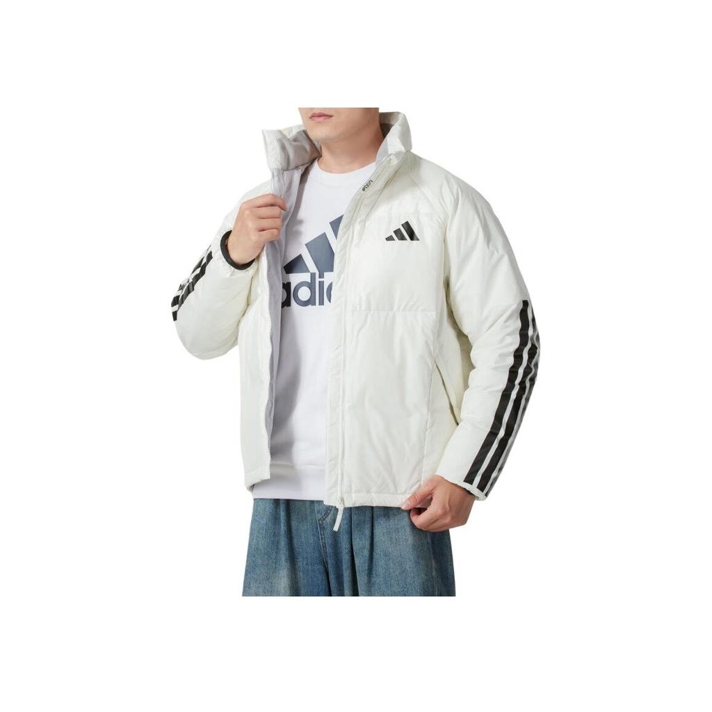 Adidas Sports Casual Warm Stand Collar Down Jacket Men Jacket Gray JG5925