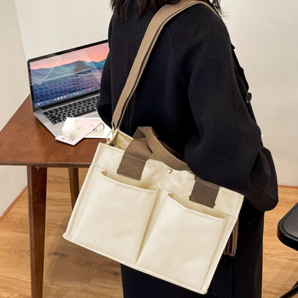 Adjustable Shoulder Strap Mommy Bag Large Capacity Going Out Messenger Bag Diaper Bag  Women