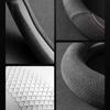 Luxury Faux Fur Steering Wheel Cover - Ultra-Thin, Sweat-Absorbent & Breathable with Non-Slip Grip & Inner Ring, All-Season Use