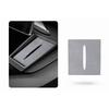 For Tesla Model YL 2026 Central Control Wireless Charge Panel Suede Protective Sticker Car Interior Accessories
