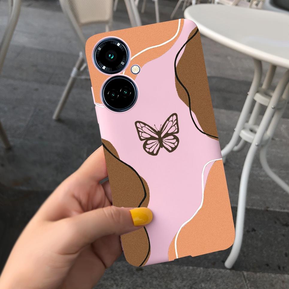 For TECNO Camon 19 Neo Case Cartoon Boy Child Fashion Phone Case Back Cover For Tecno Camon 19 Pro Camon19 Matte Soft Bumper Bag