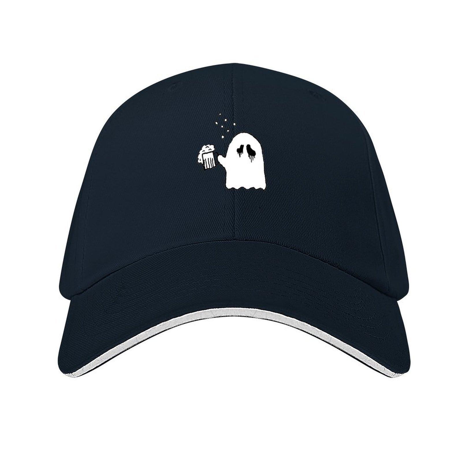 

Drunken Ghost Baseball Cap Sports Cap Gentleman Hat New In The Hat New In Hat Women Mens