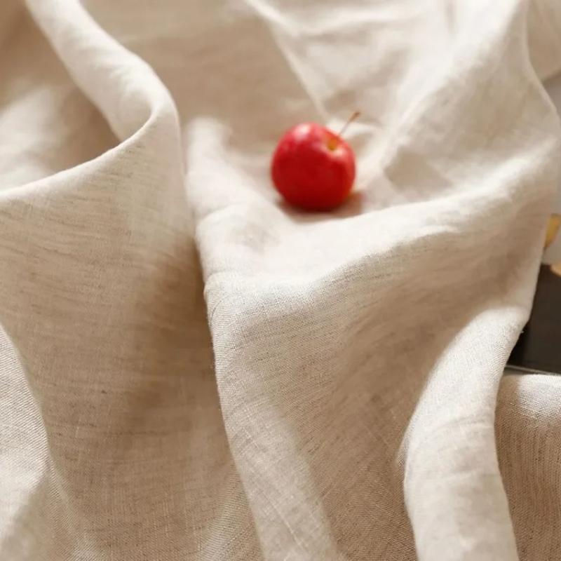 280cmx100cm Pure Linen Fabric for Sewing Quilting Fabrics DIY Crafts Bags Baby Clothing Dress Bedding Sets Handmade Sewing