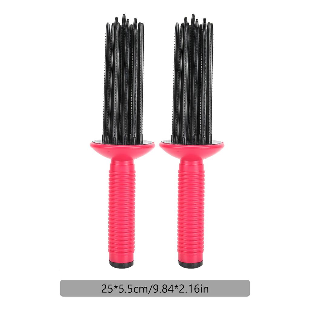 Hair Curler Hair Fluffy Curling Roll Comb Anti?Slip Curling Wand Hairstyling Tools