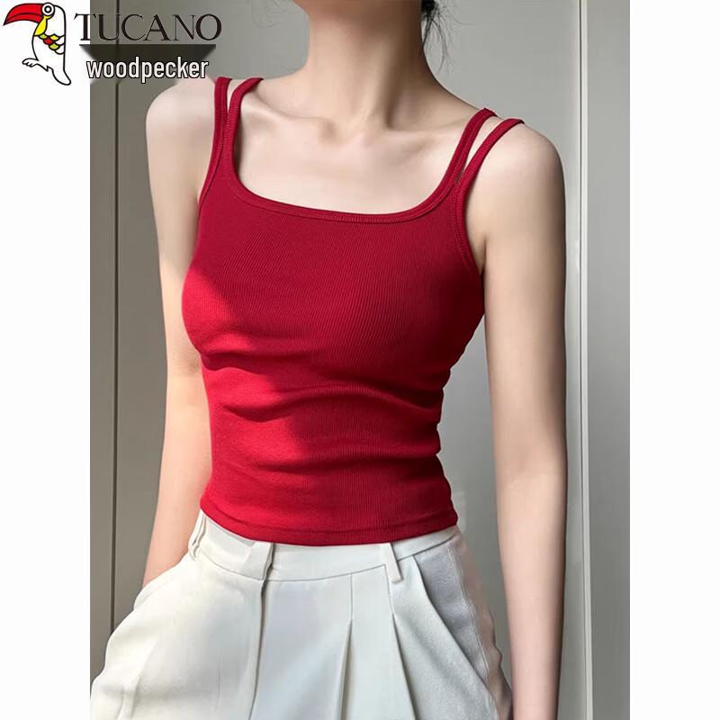 Women s Padded Sling Camisole Tank Top M