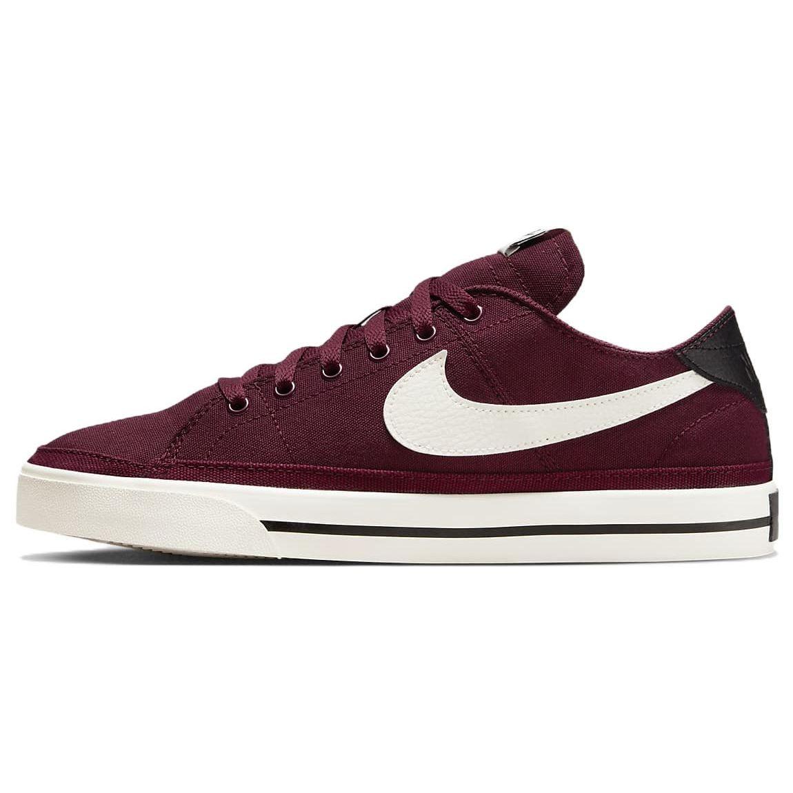 

Мужские кроссовки Nike Court Legacy Canvas Dark Beetroot Red Black Sail CW6539-601