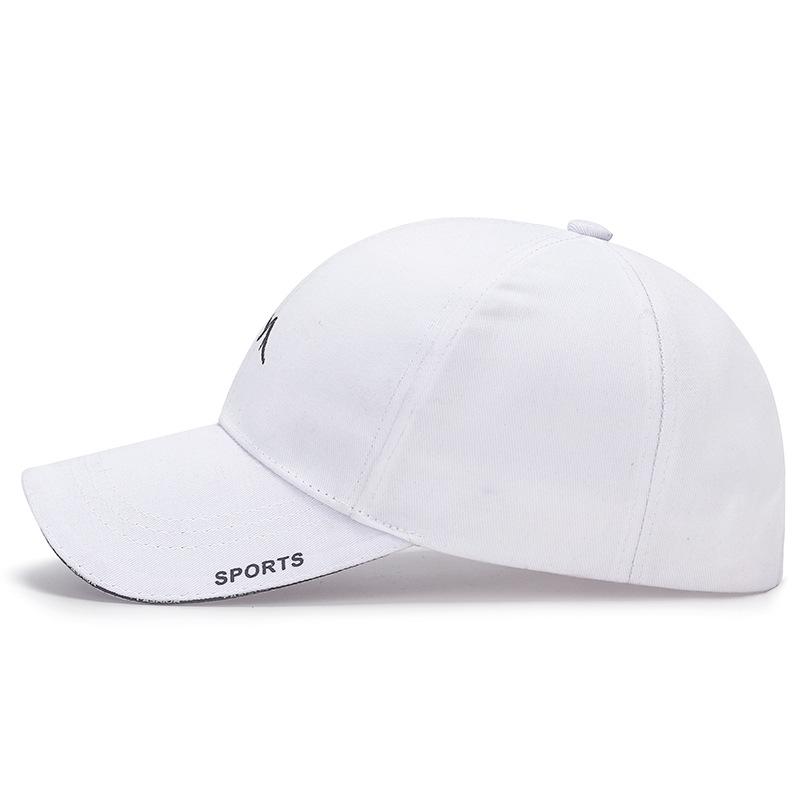Spring and Summer New Embroidered Mountain Shade Baseball Cap Female Internet Celebrity Fashion Sandwich Sandwich Brim Letter Cap