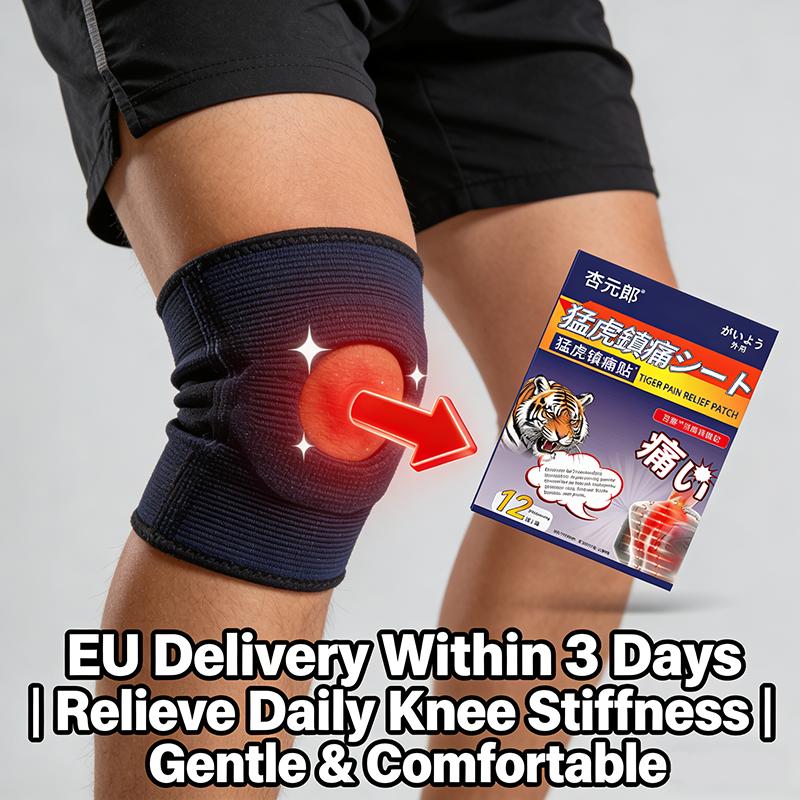 Xingyuanlang Tiger Knee Relief Patch | 12pcs | Daily Comfort Support for Legs