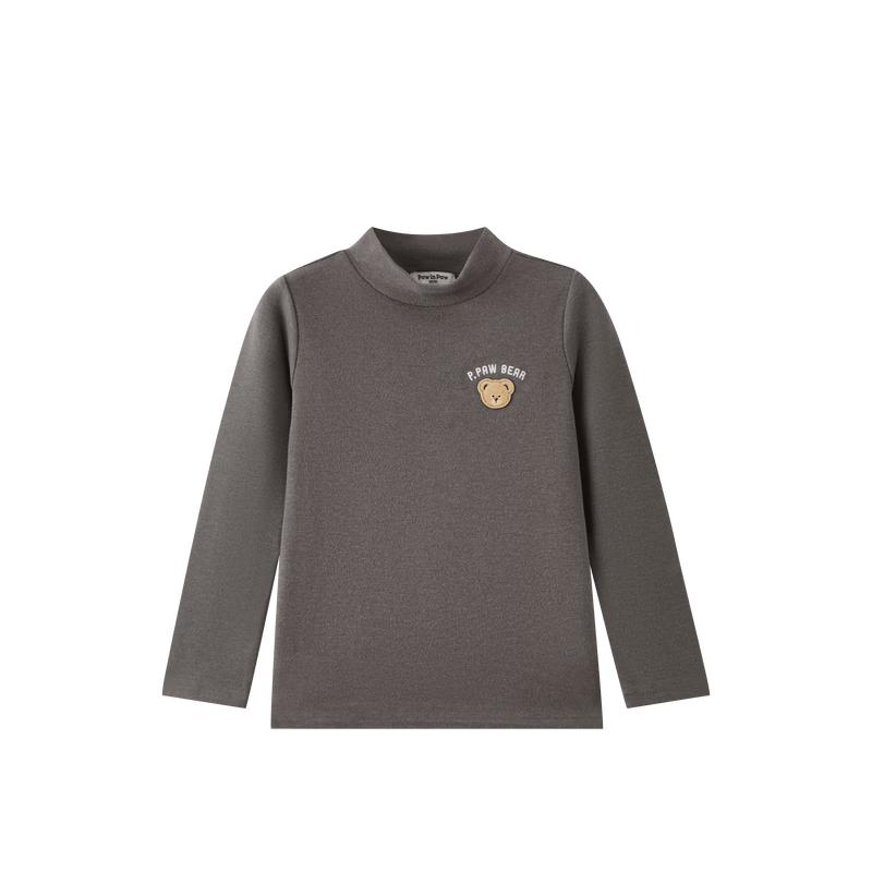 PawinPaw Cartoon Bear Unisex Winter Base Layer T-Shirt