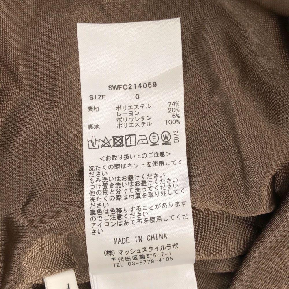 unused SNIDEL No sleeve Cami one piece Tag attached Side zip SWFO214059 Women Used