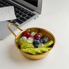 Metal Salad Bowls Restaurant Seasoning Bowl Food Container Noodles Bowl Condiment Container for Camping, Hiking, Picnic