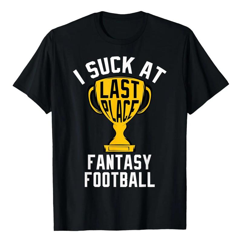 Camiseta ?i Suck At Fantasy Football Last Place 2024 Loser T S разноцветный