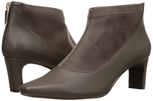 Mionotis Fashion Boots, Ankle Stretch Bootie, Khaki, Size 24.0 cm, 2E