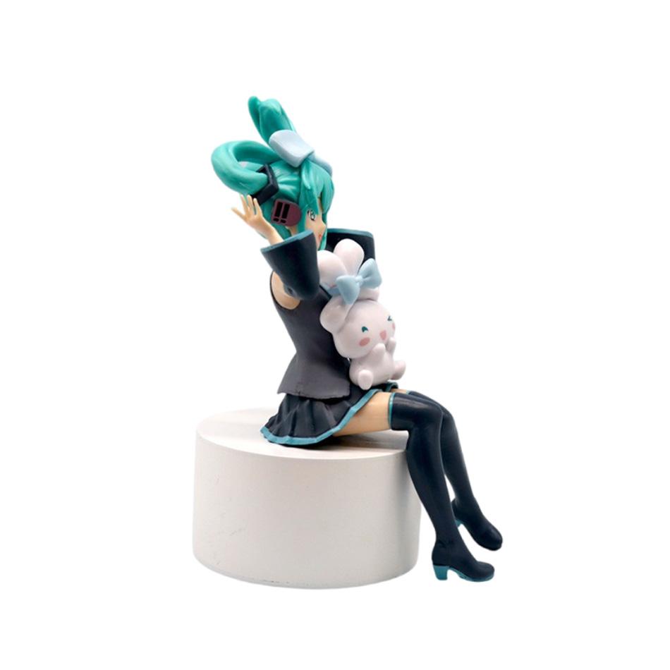 Cinnamoroll Piapro Characters Hatsune Miku Girls Toy Anime Adult Figure Game Action Collectible Model Doll PVC Poseable Articulated Scale Detailed