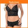 Women Sexy Lingerie Corset Lace Push Up Vest Top Bra And Pant Set Underwear Charm For Elegant Nights