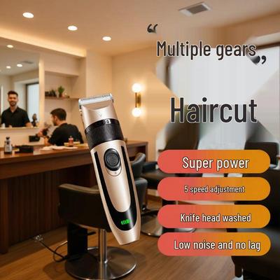 Ev ve Evcil Hayvan Kullanımı İçin Tarak Başlıklı Şarj Edilebilir Elektrikli Saç Kesme Makinesi ve Düzelticiler