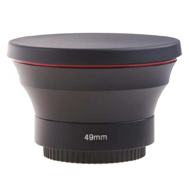 49/52/55/58mm Professional Wide Angle Lens Macro Portion 0.43x for Photography