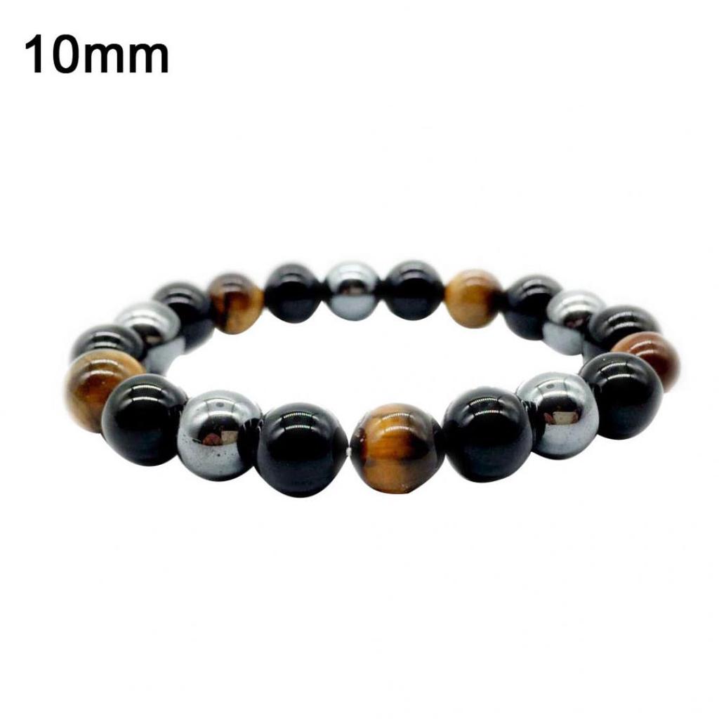 Pulsera De Ojo De Tigre De Ágata Mate Clásica Pulsera De Ojo Pulsera De Ojo De Tigre De Ágata Mate Clásica Pulsera De Ojo
