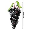 18Pcs/Bunch Fake Grapes Bunches Ornament Realistic Simulated Fake Fruit Decorations For Wedding Party Supplies