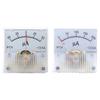 Dc Microammeter 91c4 0-100uA Rectangle Analog Panel Ammeter Gauge Amperemeter Class 2.5 45*45mm