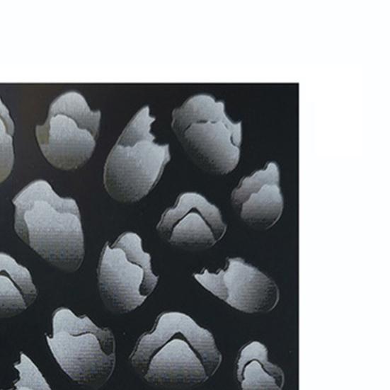 Transfer Decals Long Lasting Makeup Tools White Butterfly Moon Shape Nail Art Sticker for Professional Use