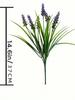 Green Artificial Lavender Photography Props Artificial Plants Non-watering Household Products 6pcs 1 Pack