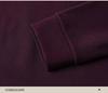Men's Winter Plus Velvet Stand Collar Hoodie: Trendy, Warm, Half-Zip Base Layer Top