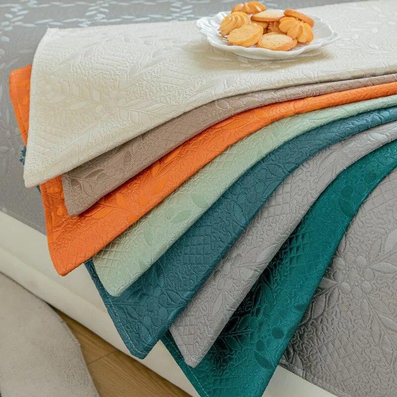 Modern Sofa Cover High Precision Jacquard Sofas Towel Anti-slip Universal Combination Couch Cushion for Living Room Protection