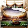Rugby Sports Duvet Cover Set American Football Bedding Queen Size Polyester Comforter Cover Sports Themed Quilt