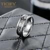 Produs nou Inel din oțel titan pentru bărbați, unelte personalizate, roată anuală, inel de modă, bijuterii Gandal