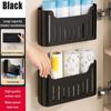 Large Capacity Kitchen Utensil Rack Punch Free Trash Bag Extraction Box  for Home