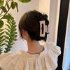 Acrylic Shark Clips Women Hair Clips Korean Shark Clips Geometric Hairgrips Flower Hair Claws