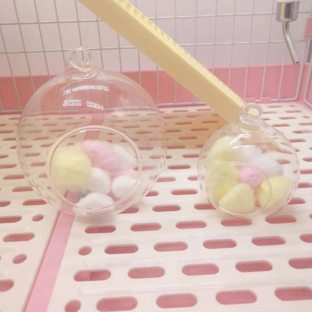 Kleines Glashaus für den Sommer, hängendes Hamsternest, Haustierbox