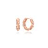 Tirrlirr Nest Pink Silver Earrings Tessvp14080M