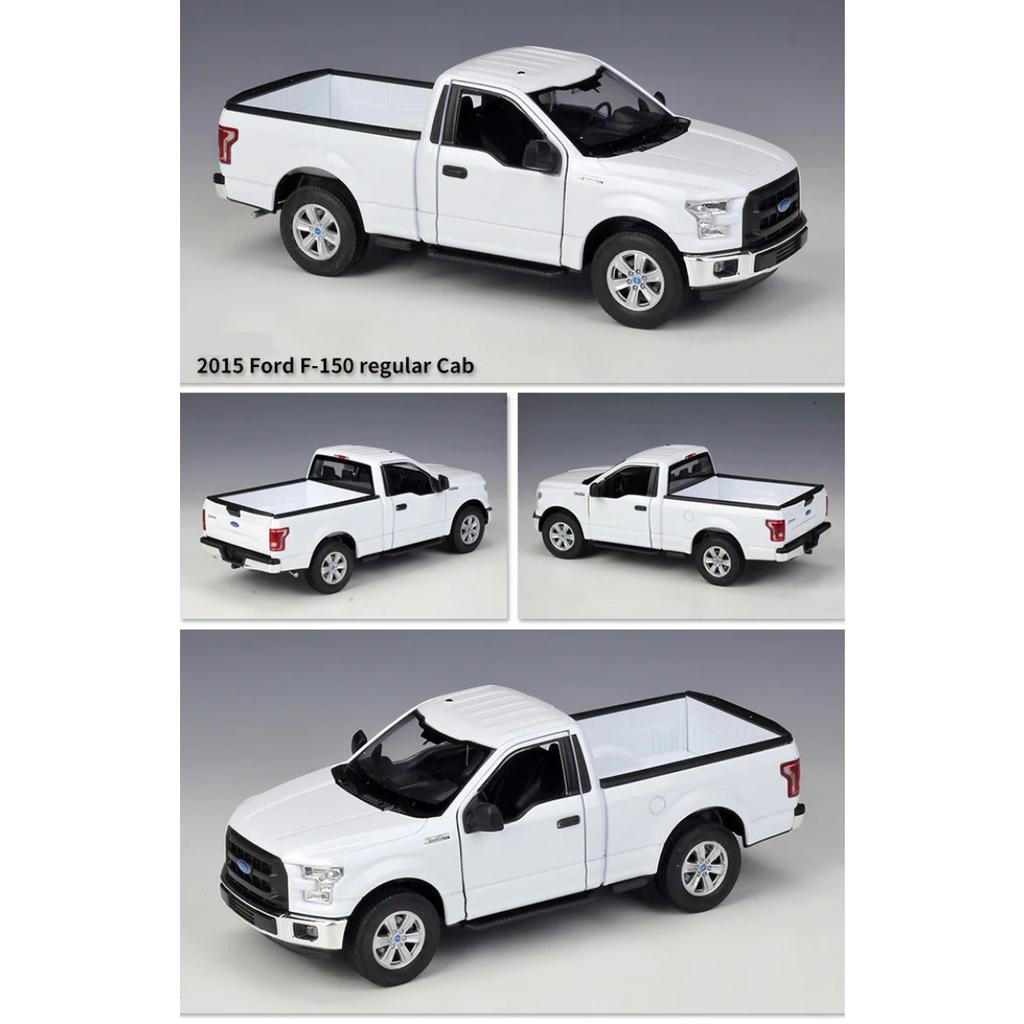 Welly 1/24 2015 Ford F150 Regular Cab Alloy Pickup Car Model Diecasts Metal Off-road Vehicles Car Model Simulation Kids Toy Gift