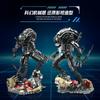 Creative Moc Alien Monster Building Blocks Bricks Set Diy Alien Figures Assembly Model Kit Toys For Children Adult Boys Gifts