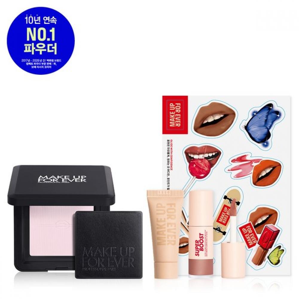 Make Up For Ever Hd Skin 10g +additional 1 Type Perfecting Pressed Powder 0.1 transparent