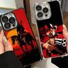 Red Dead R-Redemption Vergoldetes Handyhülle Für Xiaomi Poco X5 X6 X7 X8 Pro Max F8 Ultra F7 M8 M7 M5S Redmi 15C 15 14C 13C 13 X3 12