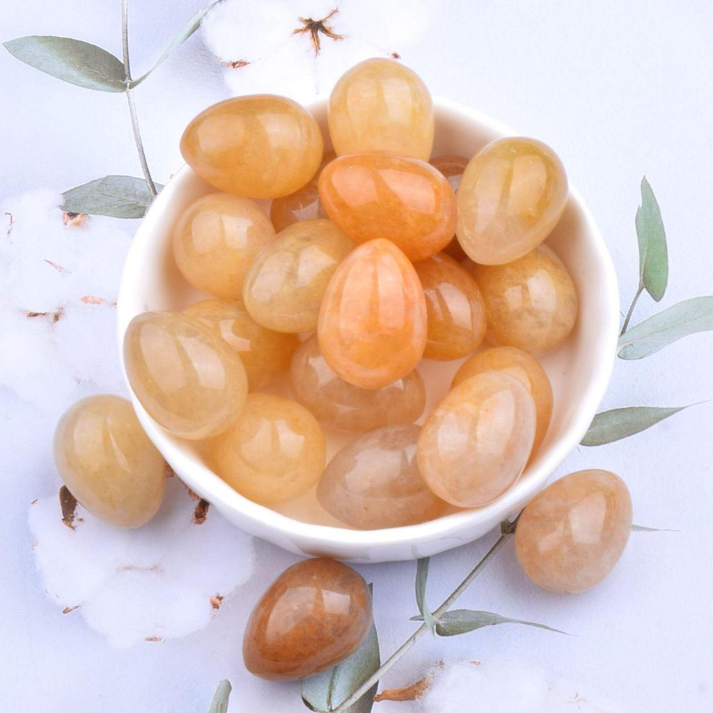 Easter Gemstone Crystal Eggs 2cm - Natural Small Bird Eggs for Display or Play