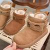 2025 Kids' Winter Boots: Warm, Non-Slip, Fleece-Lined, Soft Sole