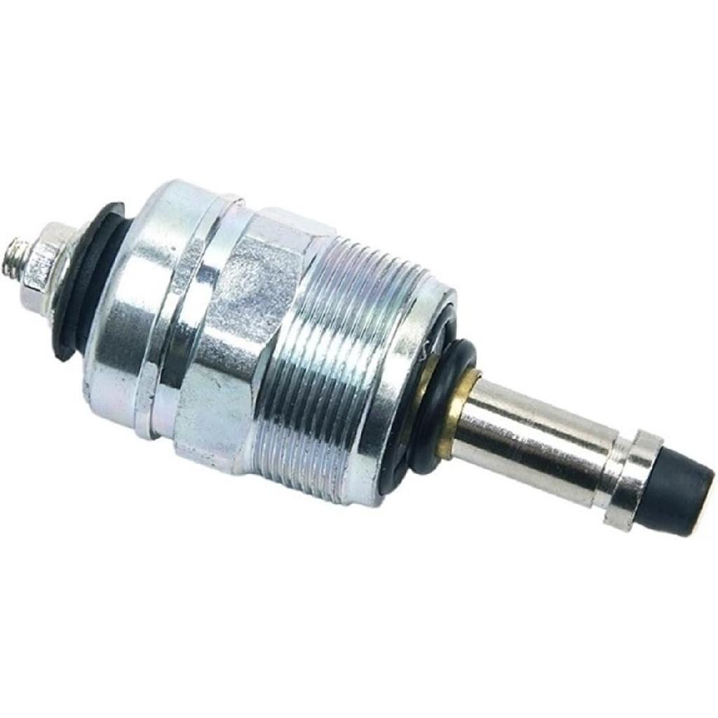 12V 24V Compatible for Diesel Engine Fuel Shut Off Solenoid Valve Injection Pump Switch Oil Cut-Off Value Generator Parts 186F 186FA 178F 192F(12V)