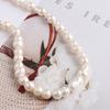1String, Handmade Peanut-shaped Pearl 8×14-9×15mm, Natural Freshwater Pearl Beads for Jewelry Making DIY Necklace Bracelet Crafts, Women Gift 36cm