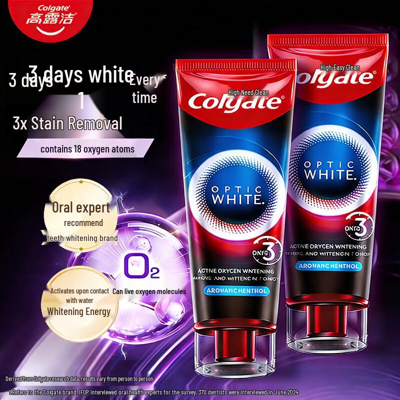 Colgate Rapid White Toothpaste Twin Pack