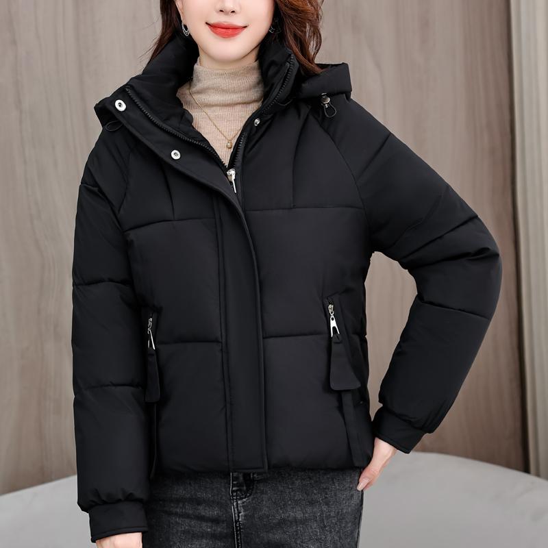 Fashion Winter Short Coat Female Warm Parkas Hooded Casual Thick Women Jackets