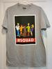 New Scooby Doo #Squad Adult Medium Funny Cartoon Grey T-Shirt Shaggy Fred Wilma